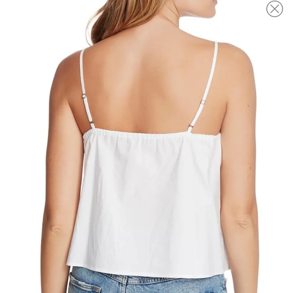 Pintuck Cotton Camisole - Picture 3 of 4